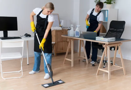Nettoyage de bureau professionnel à Dame-Marie-les-Bois
